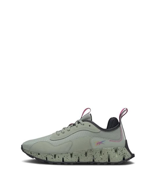 Reebok Green Zig Dynamica Adventure Sneakers