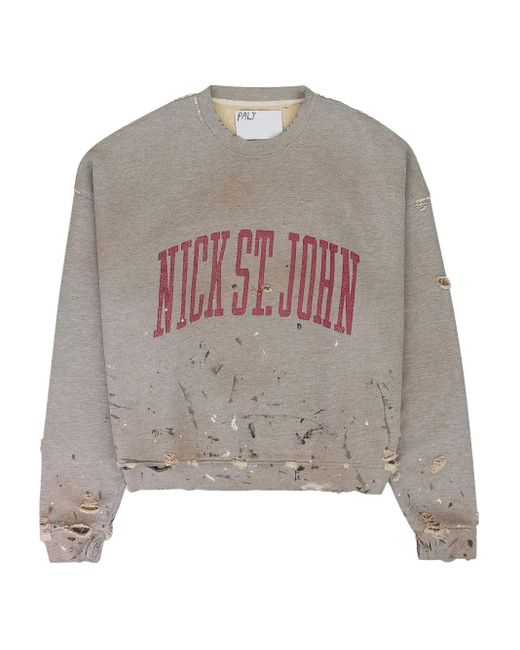 PALY Gray Nick St. John Sweatshirt