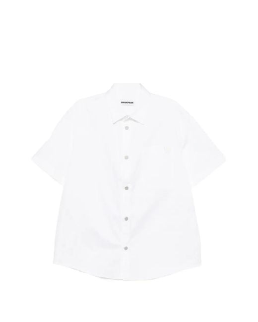DARKPARK White Karl Pocket Shirt for men
