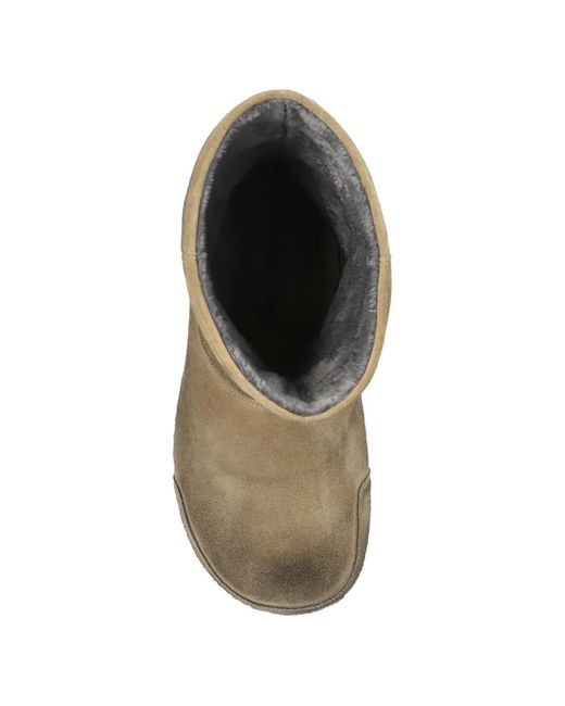 Balenciaga Natural Dumbo Distressed Boots for men