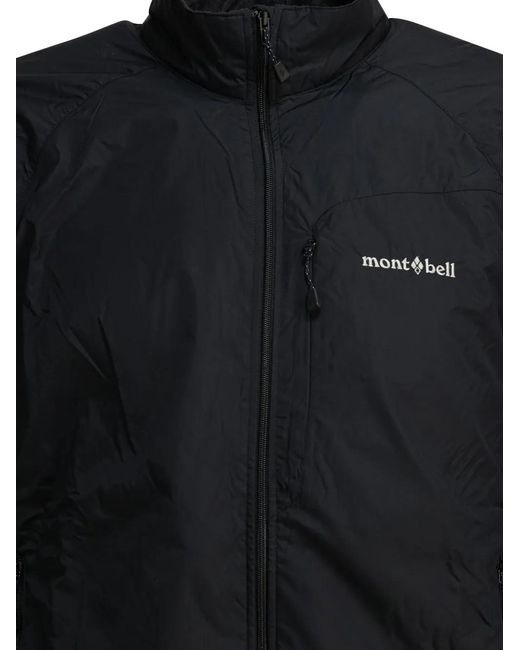 Montbell Black Zip Jacket for men