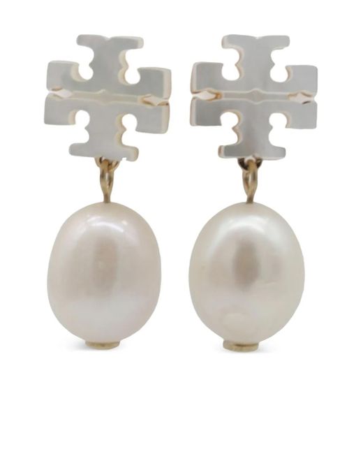 Tory Burch Kira ピアス White