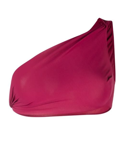 Haut De Bikini À Une Épaule Rick Owens en coloris Pink