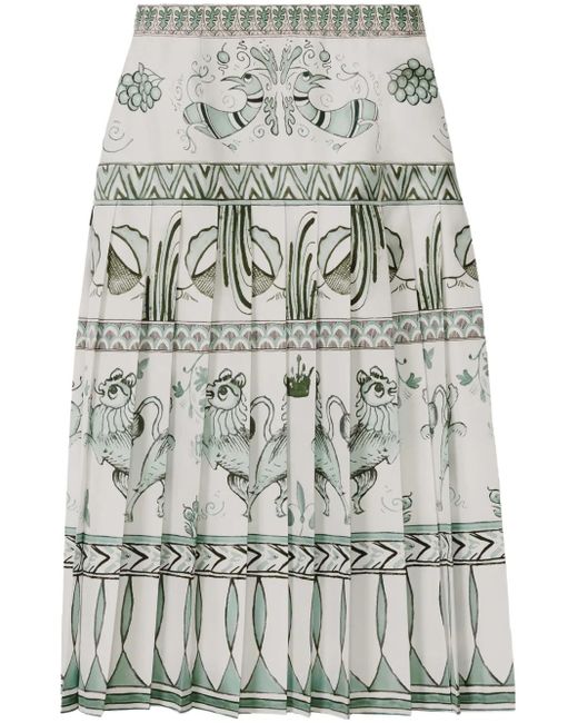Fabiana Filippi Gray Skirt