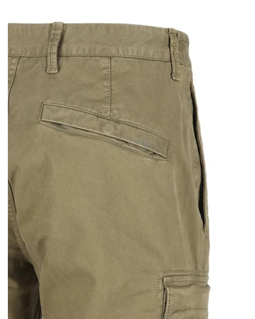 Stone Island Green Regular Tapered Trousers for men