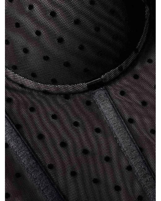 Zimmermann Black Dotted Bodysuit