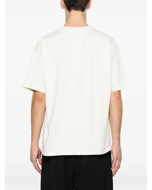 Rhude White Script Tee for men