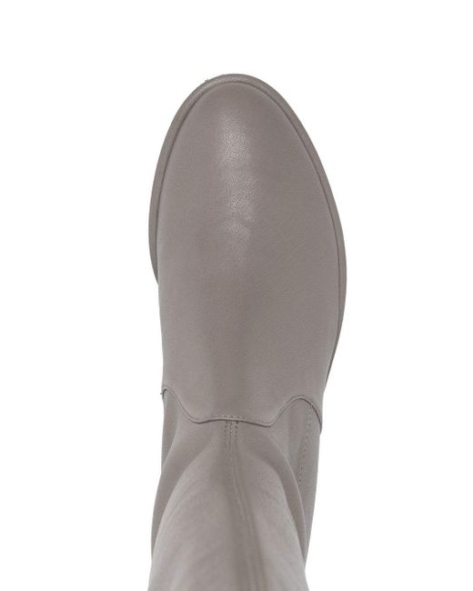 Mujer Zapatos de Botas de Botas con cuña Botas altas con puntera en punta de Stuart Weitzman de color Marrón 