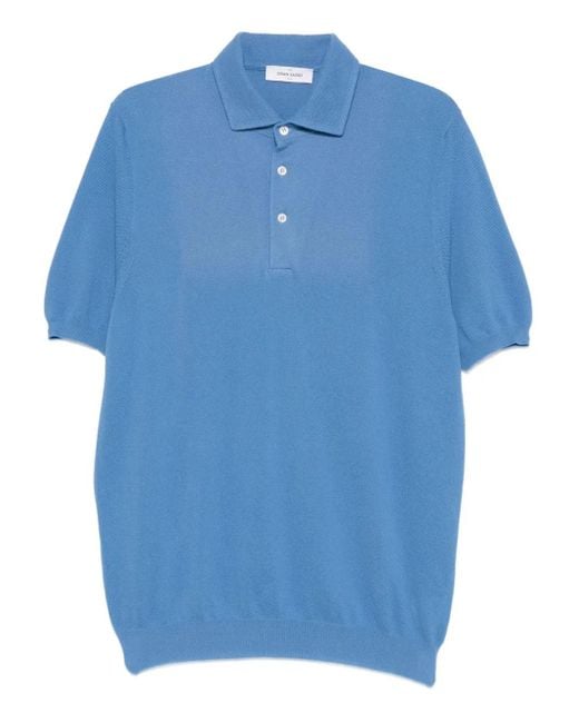 Polo À Manches Courtes Gran Sasso pour homme en coloris Blue