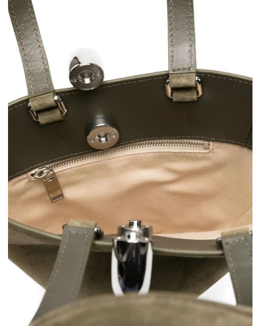 Sac Cabas Le Petit Bambola Jacquemus en coloris Green