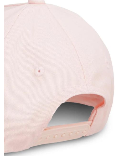 ARMANI EXCHANGE Pink Logo-Embroidered Snapback Baseball Cap