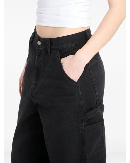 Carhartt Black Brandon Single-Knee Trousers