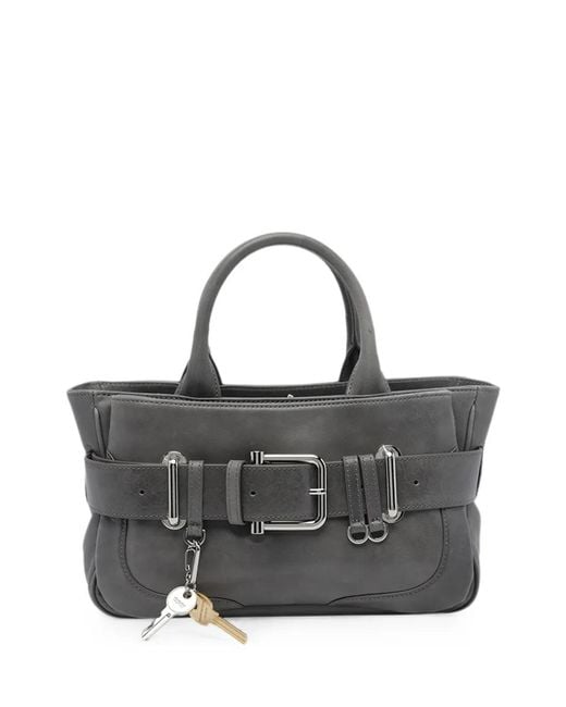 Borsa Tote Brocle Mini di OSOI in Black