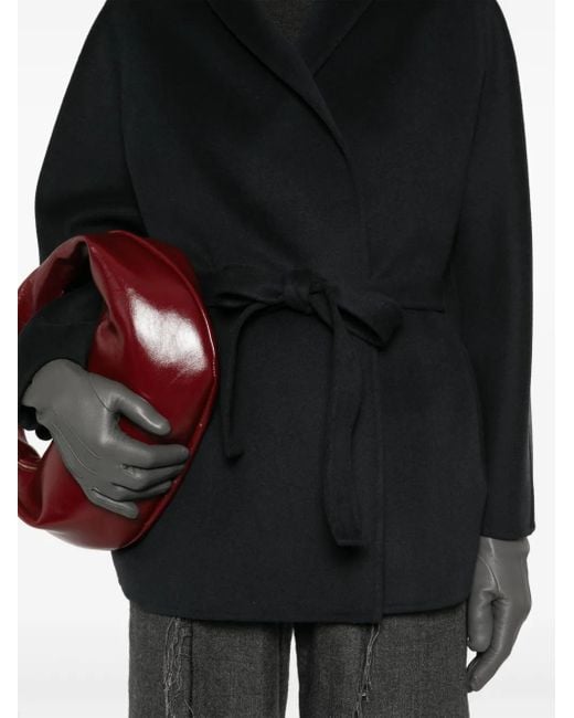 Philosophy Di Lorenzo Serafini ベルテッド ラップコート Black