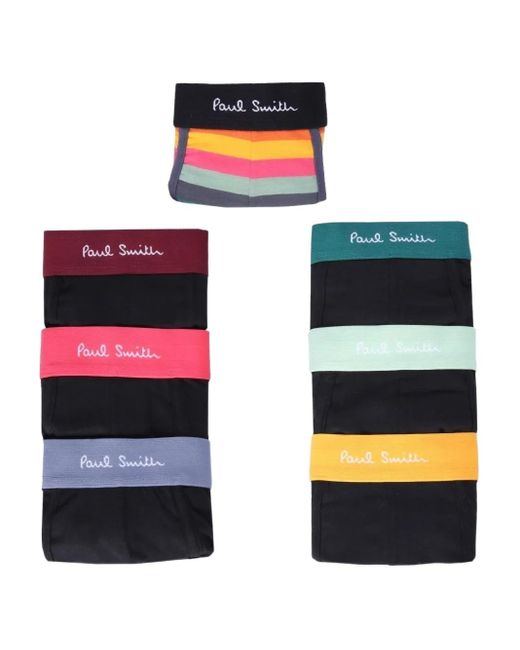Boxer A Righe di Paul Smith in White da Uomo