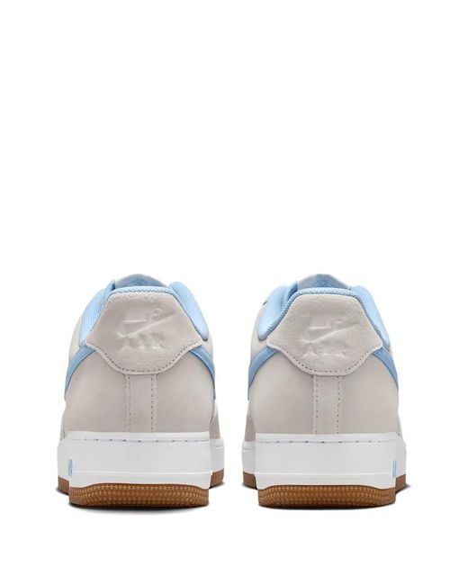 Nike White Suede Leather Trainers for men