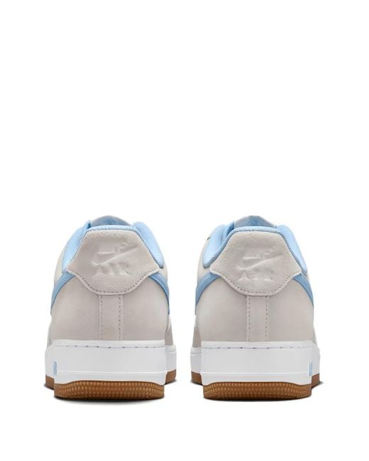 Nike White Suede Leather Trainers for men