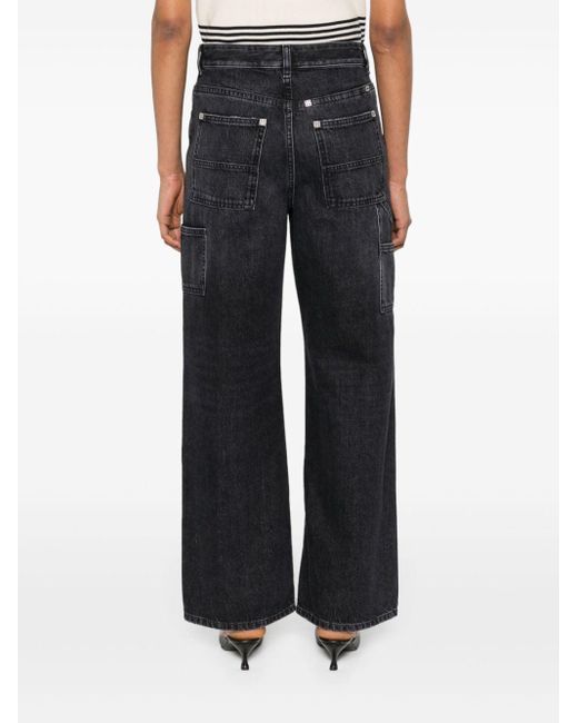 Givenchy Straight Jeans in het Black