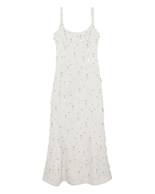 Robe Briella À Ornements Jonathan Simkhai en coloris White