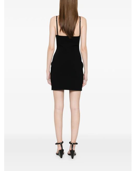 Givenchy Black Cutaway Mini Dress