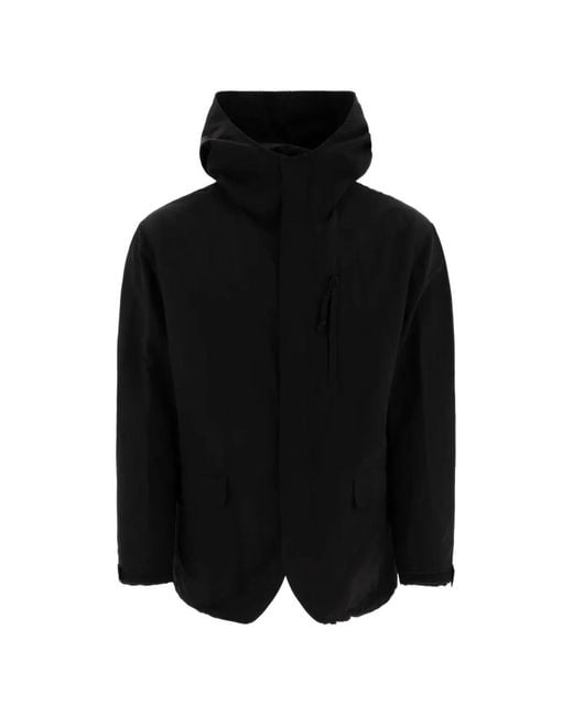 Comme des Garçons Black Hooded Jacket for men