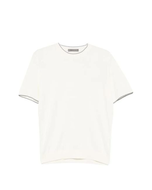 Corneliani White Sweaters for men