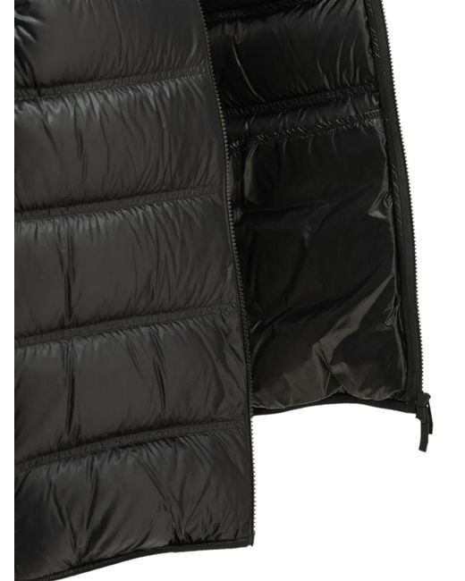 Moncler Black Quilted Hooded Gilet for men