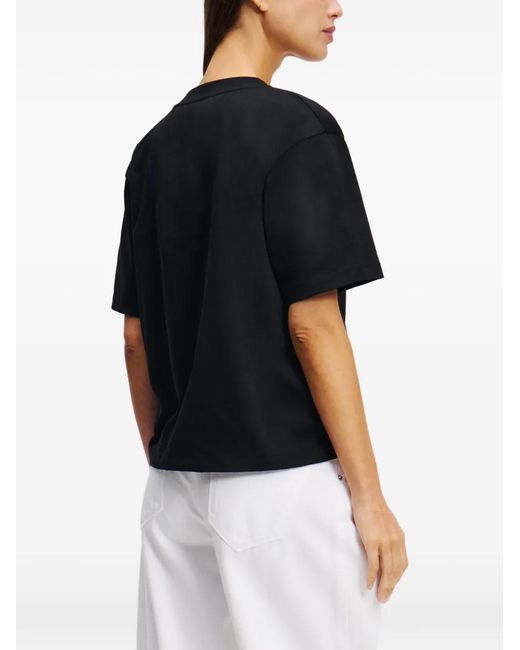 Karl Lagerfeld Black Signature T-Shirt