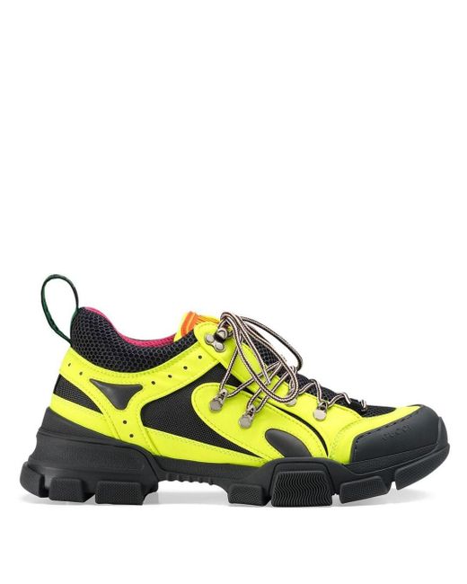 gucci flashtrek sneakers black