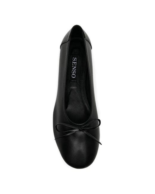 Senso Black Callie Ballet Flats