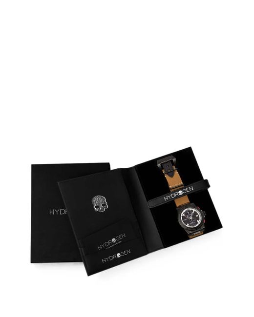 Hydrogen Black Otto 44Mm Chronograph Watch for men