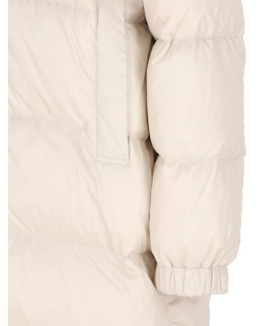 Max Mara The Cube フーデッド パデッドコート Natural