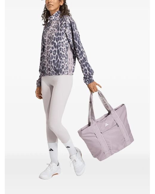 Adidas White All Me Ribbed Leggings