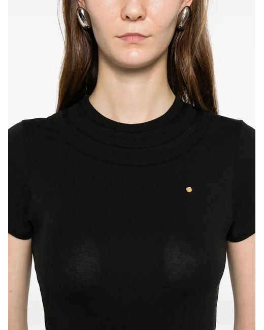 Viktor & Rolf Black Crew-Neck T-Shirt
