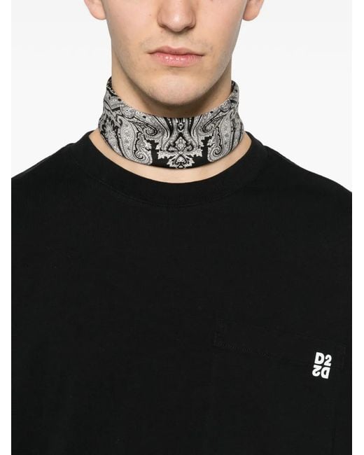 DSquared² Black Short-Sleeves T-Shirt (Set Of Two) for men
