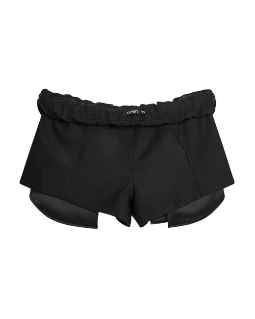 Bermudas con cordones OPEN YY de color Black
