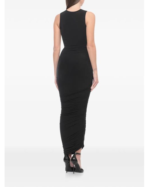Wolford Black Ruched Dress