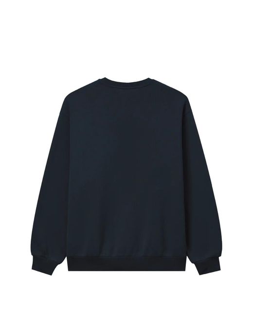 Chocoolate Blue Logo-Patch Crew-Neck Sweatshirt for men