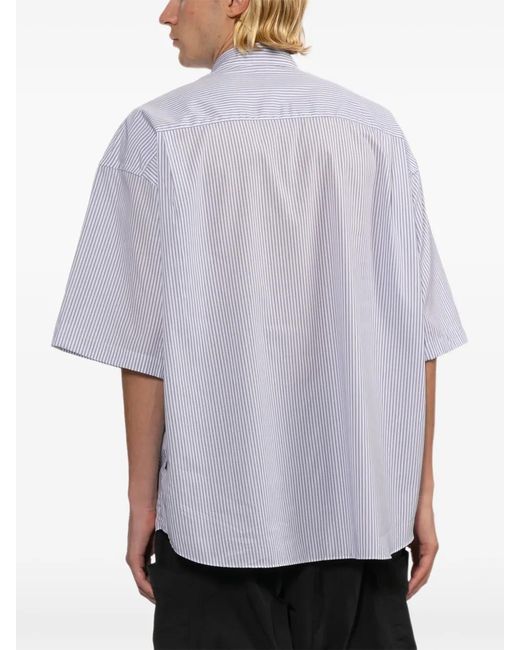 Comme des Garçons Gray Striped Shirt for men