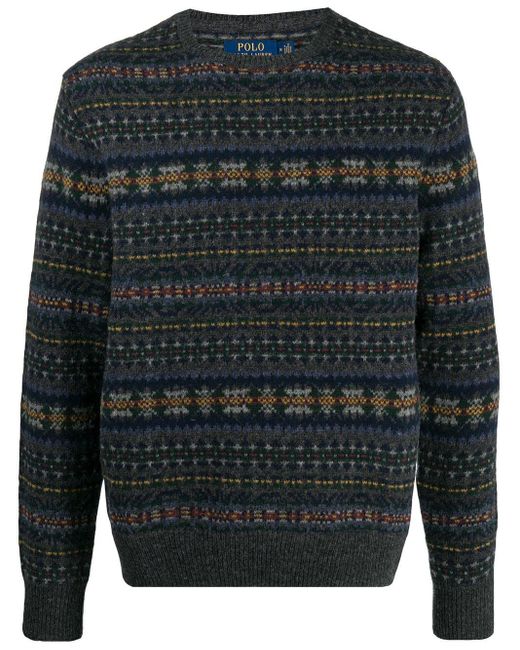 ralph lauren polo grey jumper