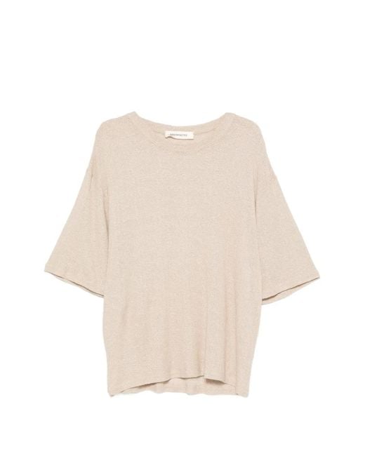 Nineminutes Natural Club Crochet-Knit T-Shirt for men