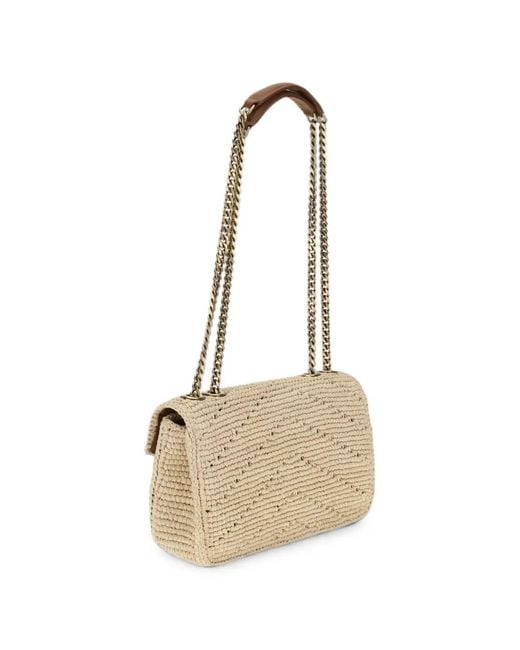 Saint Laurent White Loulou Small Bag