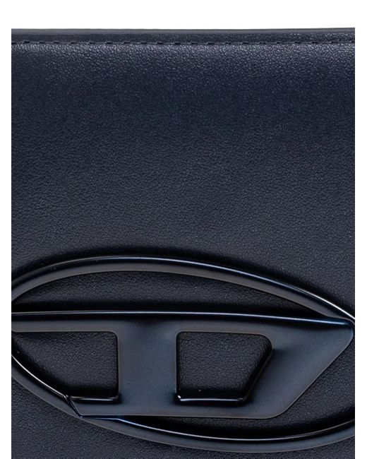 DIESEL Blue Holi-D Bi-Fold Wallet