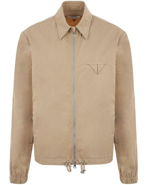 Bottega Veneta Natural Tech Zipped Jacket for men