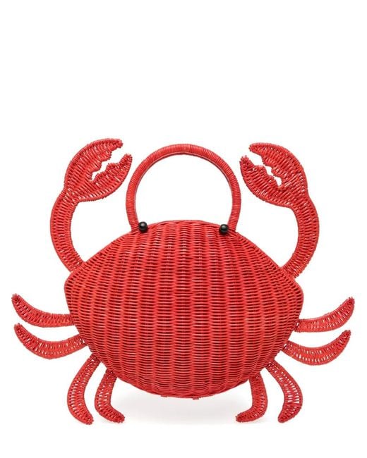 Serpui Red Matteo Beach Bag