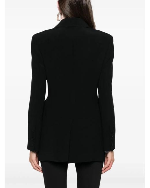 Ermanno Scervino Black Double-Breasted Dinner Jacket