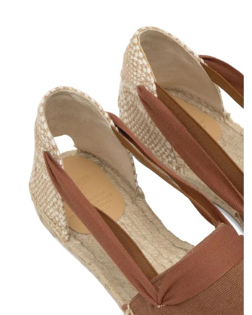 Castaner Brown Kaia Canvas Espadrilles