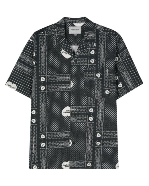 Carhartt Overhemd Met Logoprint in het Black voor heren