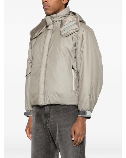 Goldwin Gray Padded Jacket for men