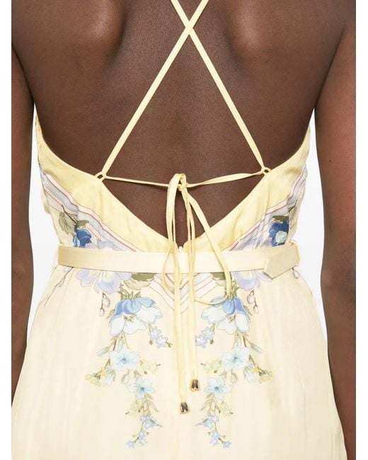 Self-Portrait White Midi Dresses